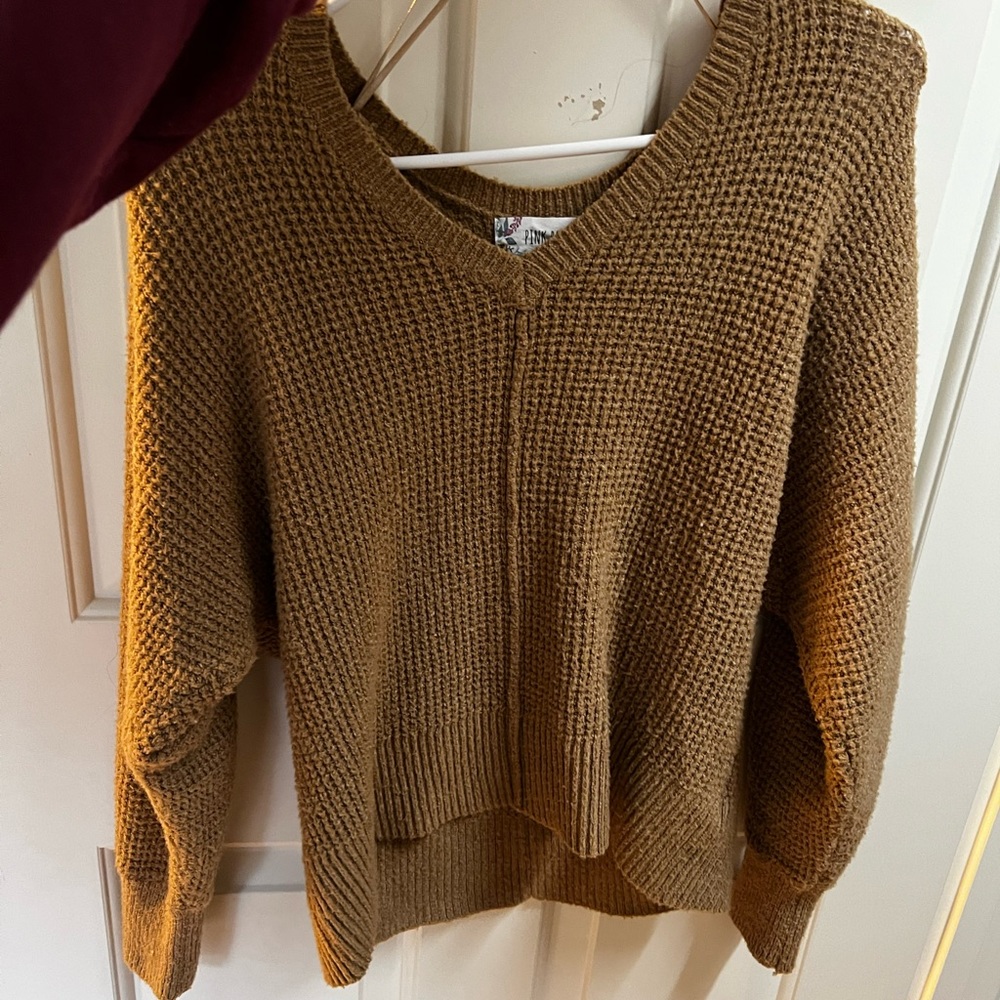 Brown sweater